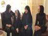 خواهران منصوریان در دیدار با خانواده شهید کاظمی : پوتین هایمان برای مبارزه با داعش آماده است