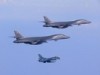 جولان بمب افکن های راهبردی آمریکا در آسمان شبه جزیره کره