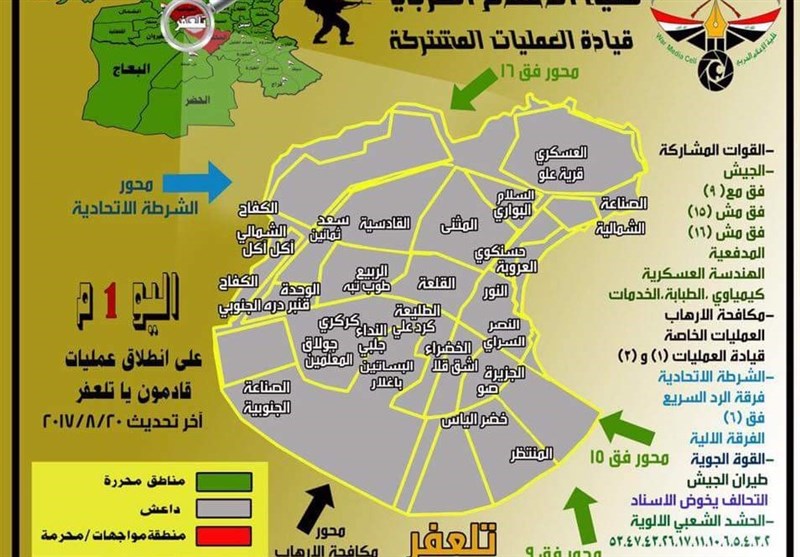 آزادسازی مناطقی جدید در تلعفر/ تداوم پیشروی نیروهای عراقی