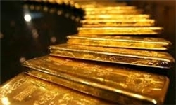 کاهش قیمت طلا به کمترین قیمت یک هفته گذشته