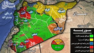 آخرین تحولات سوریه ۵ ماه پس از شروع عملیات والفجر +نقشه