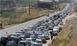 ترافیک فوق‌سنگین در ورودی شهر تهران