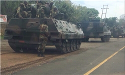 احتمال کودتا در زیمبابوه؛ خودروهای زرهی ارتش راهی پایتخت شدند