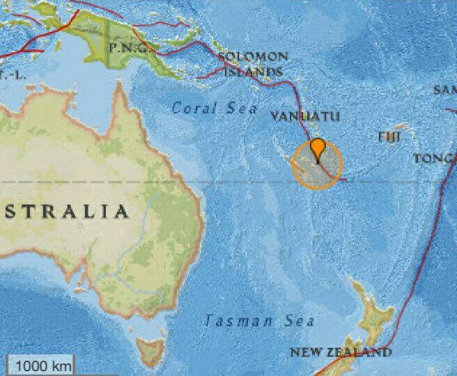 زلزله ۷.۲ ریشتری شرق استرالیا را لرزاند
