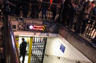 تخلیه ایستگاه متروی میدان آکسفورد در لندن