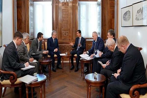 دیدار فرستاده رئیس جمهوری روسیه با بشار اسد