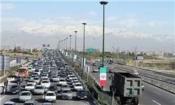 انسداد ۴ محور به دلیل نبود ایمنی/ بیشترین ترافیک در آزادراه‌های قزوین-کرج و کرج-تهران‌