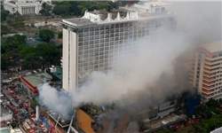 10 کشته و زخمی در پی آتش‌سوزی هتلی در فیلیپین