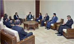 جابری‌انصاری با بشار اسد دیدار کرد