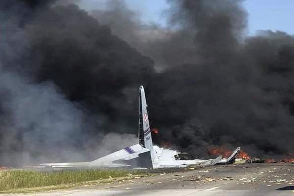 هواپیمای نظامی آمریکا سقوط کرد