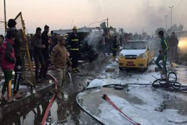 19 کشته و زخمی در انفجار انتحاری بغداد