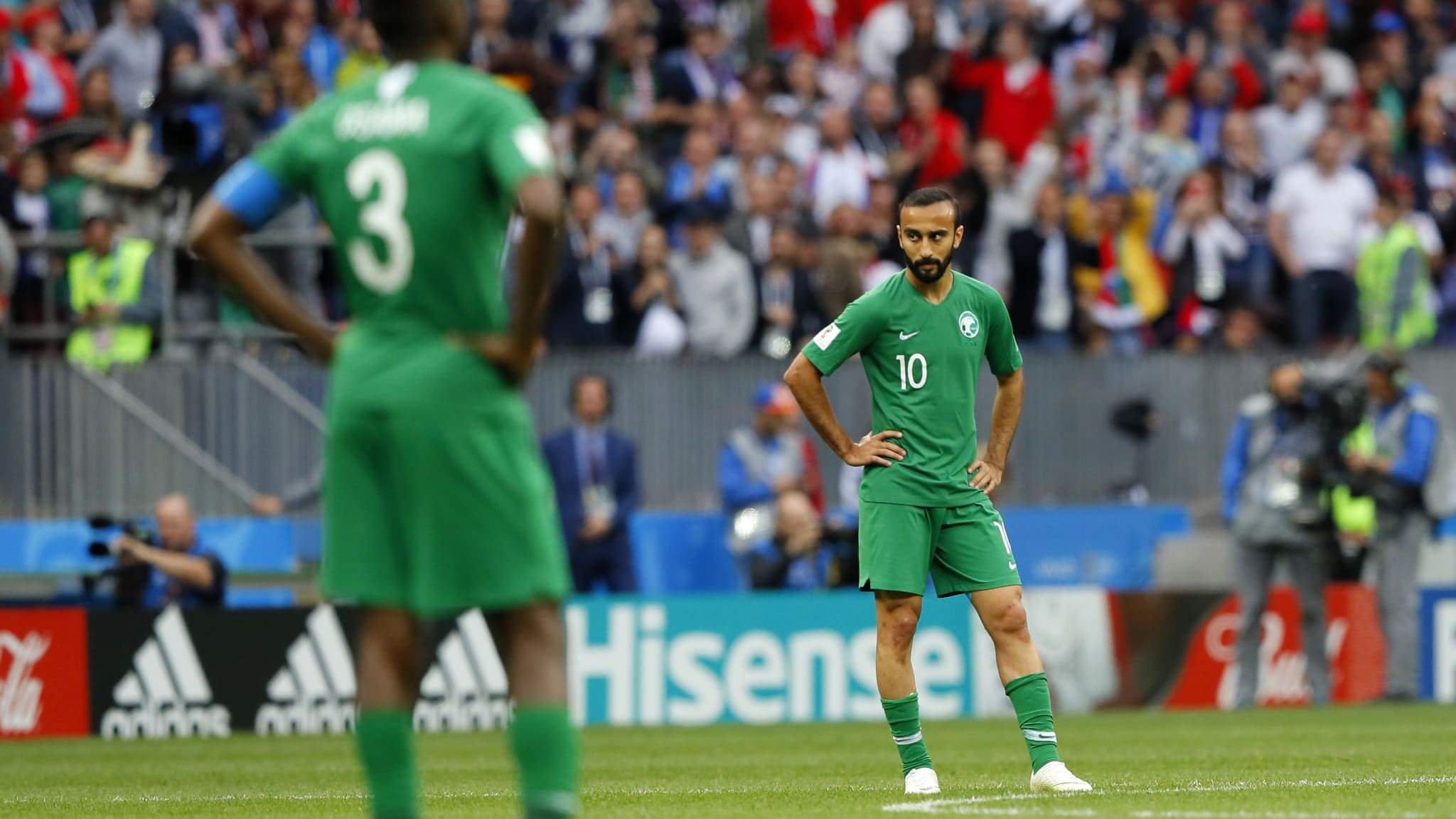 عربستان تا بازی با اروگوئه سری و پنهان تمرین می کند