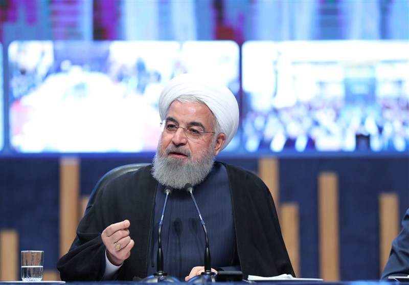 روحانی: آمریکا‌یی‌ها از طرق مختلف پیغام مذاکره می‌فرستند