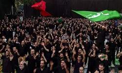 بدرقه عرشیان قدسی با رایحه عاشورایی فردا از مقابل دانشگاه تهران