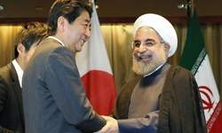 تحریم‌های ایران و نفت محور گفتگوهای روحانی و نخست‌وزیر ژاپن در نیویورک