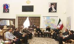 دیدار مشاور ارشد العبادی با سفیر ایران در بغداد