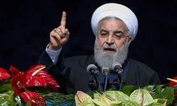 روحانی: ایرانی‌ها مقابل فشار بیرونی هم‌صف شده و به مقاومت سرسختانه روی می‌آورند