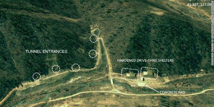 تصاویر ماهواره‌ای، ادامه فعالیت موشکی کره شمالی را تأیید می‌کنند
