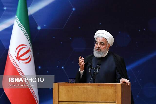 روحانی: قدرت نظامی ما در مخیله آمریکا نمی‌گنجد/آمریکا در راس تروریسم عالم است
