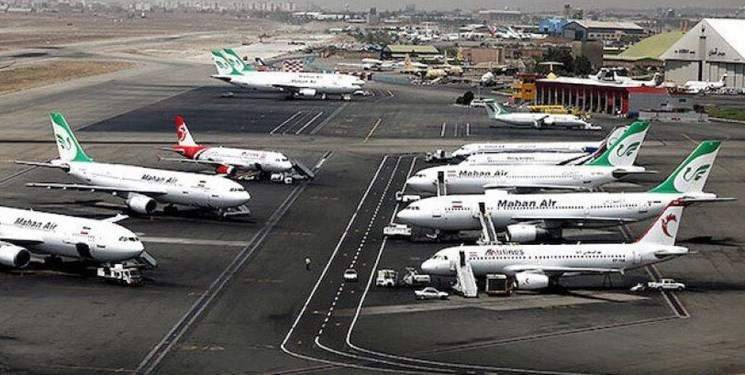 تعطیلی ۴.۵ ساعته ۳ فرودگاه‌ تهران در روز ارتش