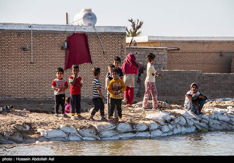 مناطق سیل‌زده خوزستان روی ریل بازسازی