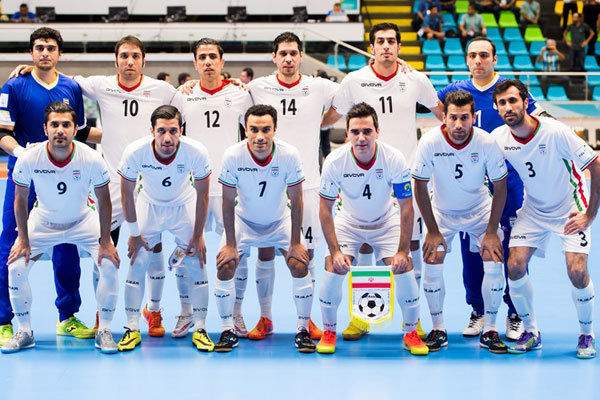 تیم ملی فوتسال ایران در رده نخست آسیا و سوم جهان ایستاد