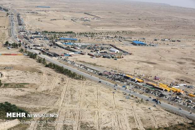 ‍ افزایش ۲۴۰ درصدی خروج زائران از مرز مهران