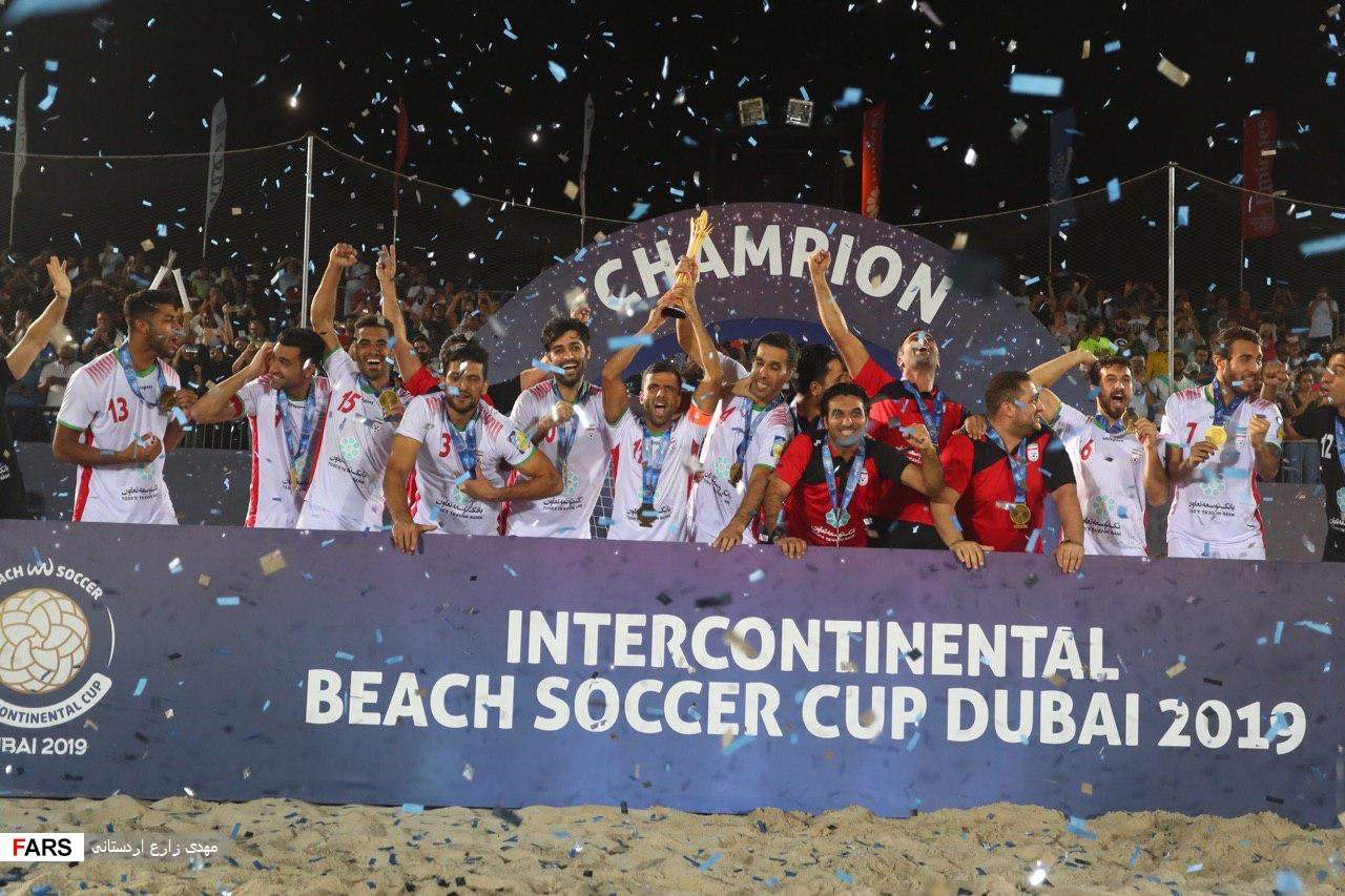 ایران ۶ - اسپانیا ۳/ هت‌تریک ساحلی بازان ایران در قهرمانی جام بین‌قاره‌ای