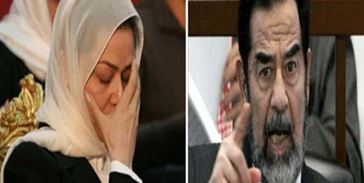 تلاش دختر صدام برای ضدایرانی کردن اعتراضات عراق