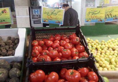 کاهش قیمت گوجه‌فرنگی در بازار