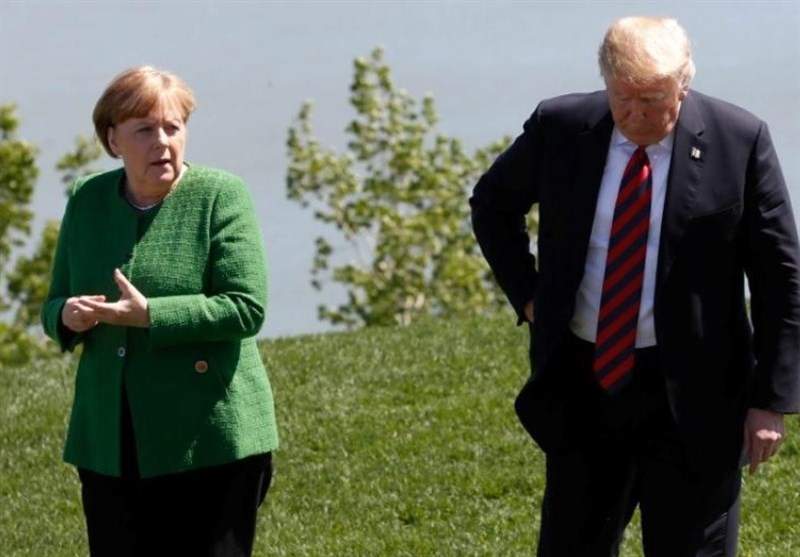 دست رد صد اعظم آلمان به سینه ترامپ