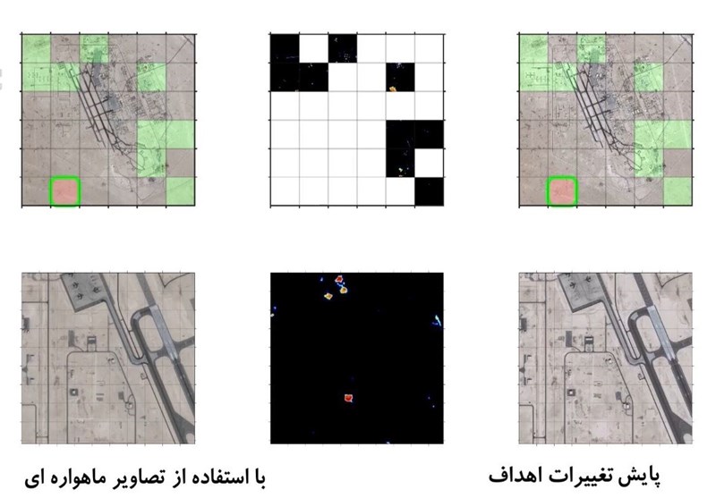 تصاویر ماهواره نور از پایگاه آمریکایی در قطر
