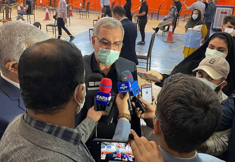 وزیر بهداشت: سرعت واکسیناسیون سهمیه استان‌ها را مشخص می‌کند