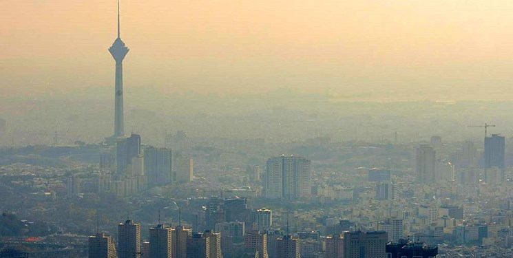 تداوم آلودگی هوا در تهران/ بیشترین دمای هوای پایتخت