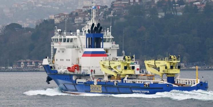 روسیه حمله اوکراین به کشتی نظامی خود را تکذیب کرد